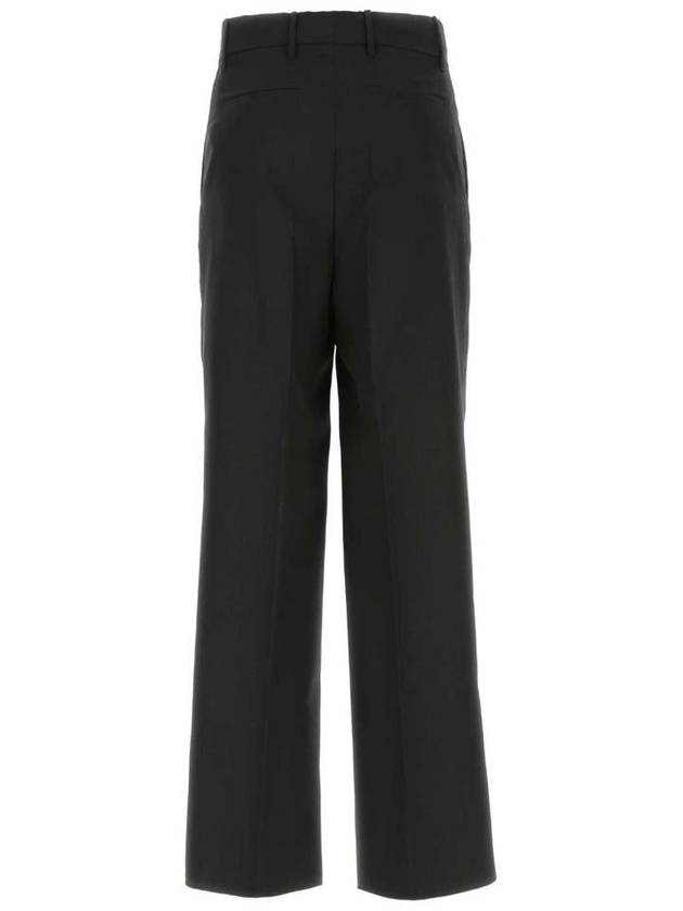 Men's Wool Wide Pants Black - GIVENCHY - BALAAN 3