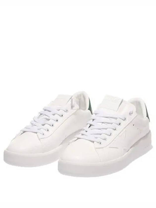 Leather Back Contrast Patch Low Top Sneakers White - GOLDEN GOOSE - BALAAN 2
