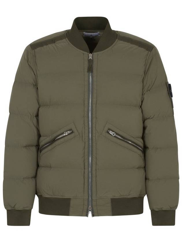 Wappen Logo Bomber Padding Jacket Green - STONE ISLAND - BALAAN 2