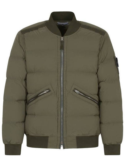 Wappen Logo Bomber Padding Jacket Green - STONE ISLAND - BALAAN 2