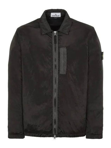 Nylon Metal Econyl Regenerated Nylon Primaloft Jacket Black - STONE ISLAND - BALAAN 1