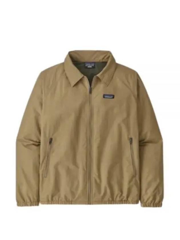 Men's Baggies Logo Patch Zip Pocket Zip-Up Jacket Classic Tan - PATAGONIA - BALAAN 2