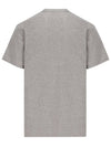 Fox Head Patch Classic Short Sleeve T-Shirt Grey Melange - MAISON KITSUNE - BALAAN 3