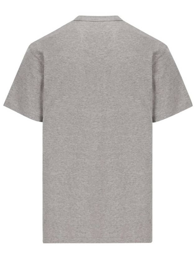 Fox Head Patch Classic Short Sleeve T-Shirt Grey Melange - MAISON KITSUNE - BALAAN 3