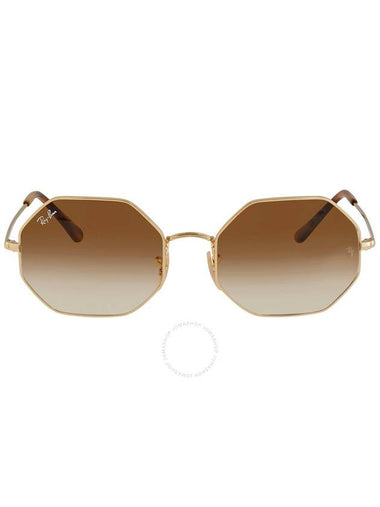 Ray Ban Octagon 1972 Light Brown Gradient Unisex Sunglasses RB1972 914751 54 - RAY-BAN - BALAAN 1