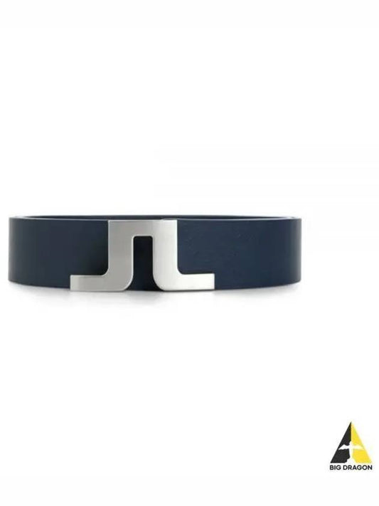 Bridger Leather Belt Navy - J.LINDEBERG - BALAAN 2