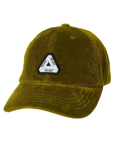 Triferg patch corduroy 6panel cap olive TRIFERG PATCH CORD 6PANEL CAP - PALACE - BALAAN 1