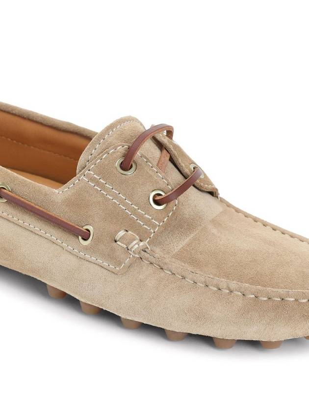 Tod'S Boat Gommino Bubble Suede Loafers Shoes - TOD'S - BALAAN 3