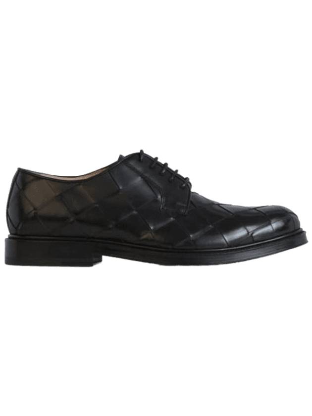 Tie Lace Up Derby Black - BOTTEGA VENETA - BALAAN 1