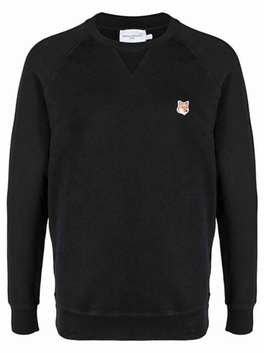 Fox Head Patch Classic Sweatshirt Black - MAISON KITSUNE - BALAAN 1