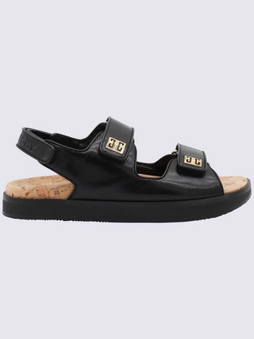 Givenchy Black Sandals - GIVENCHY - BALAAN 1