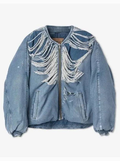 Men's D-Day-C Denim Jacket Light Blue - DIESEL - BALAAN 2