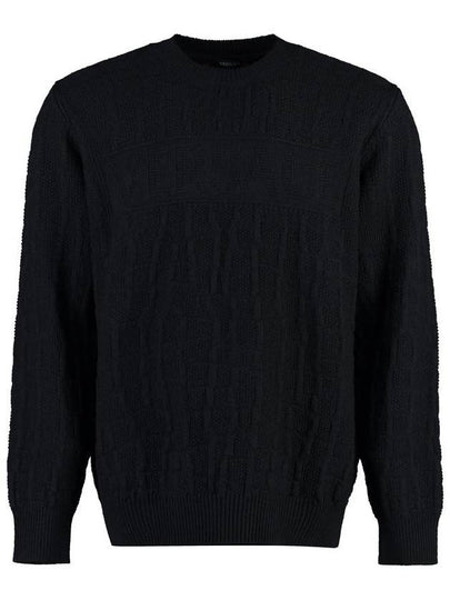 Sweater 1012225 1A08653 1B000 Black - VERSACE - BALAAN 2