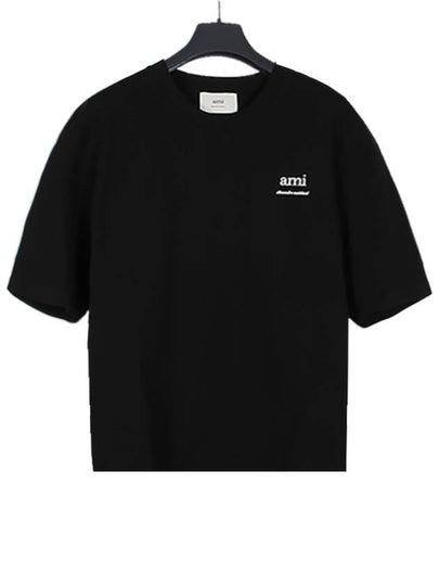 Alexandre Mattiussi Short Sleeve T-Shirt Black - AMI - BALAAN 2