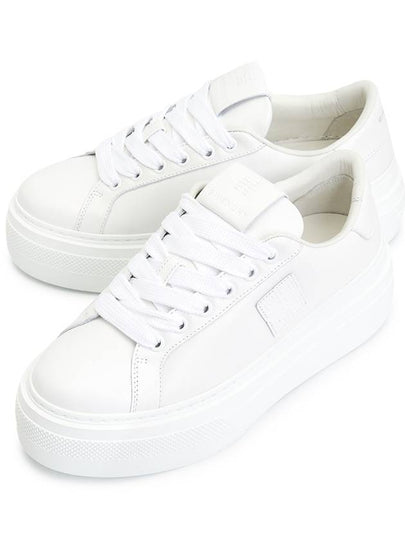 City Platform Leather Low Top Sneakers White - GIVENCHY - BALAAN 2