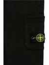 Kids Compass Logo Patch Training Jogger Track Pants Black - STONE ISLAND - BALAAN 3