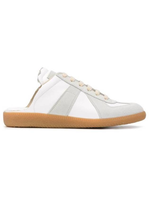 Women's Replica Cut Out Mule Low Top Sneakers White - MAISON MARGIELA - BALAAN 3