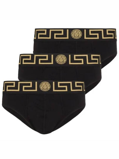 Men's Medusa 3 Pack Briefs Black - VERSACE - BALAAN 2