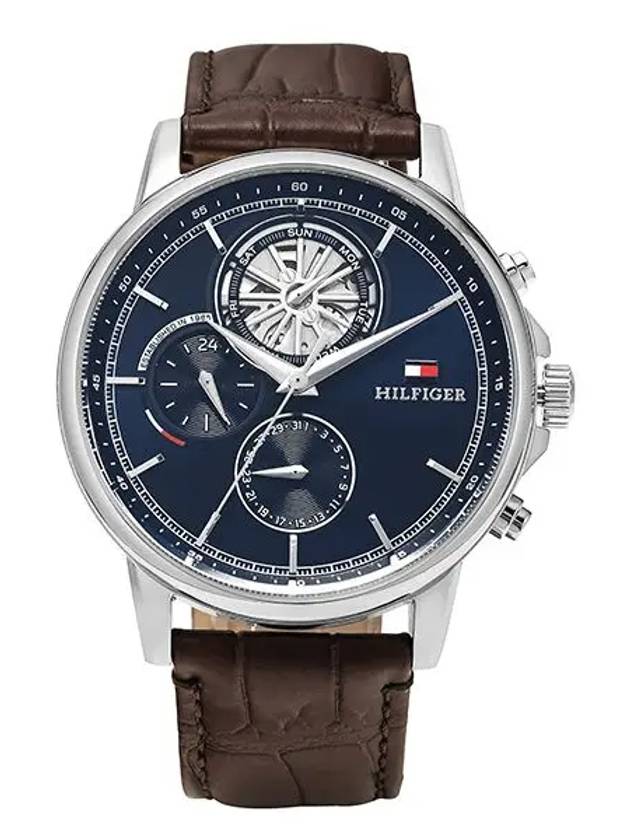 1710629 Stuart Chronograph Men’s Leather Watch - TOMMY HILFIGER - BALAAN 3