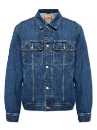 Men's D Barcy Denim Jacket Blue - DIESEL - BALAAN 2