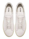 Dallas White Tab Leather Low Top Sneakers White - AUTRY - BALAAN 2