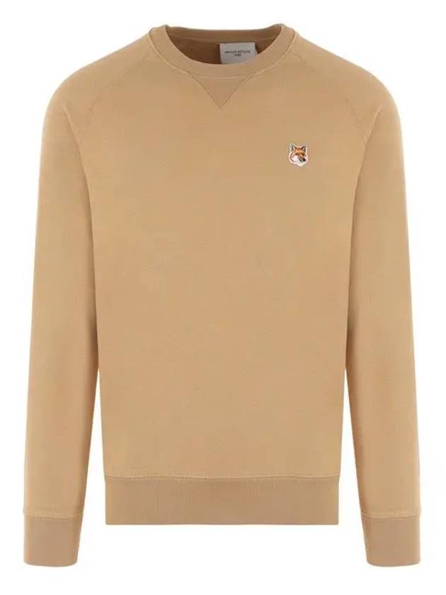 Fox Head Patch Classic Sweatshirt Beige - MAISON KITSUNE - BALAAN 2