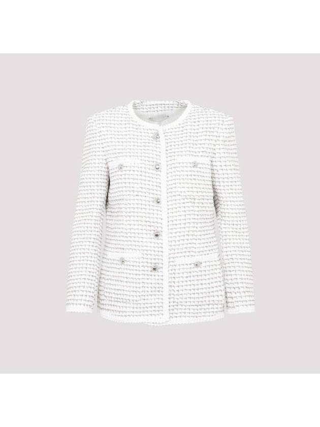 Jacket FAB3168 F3805 822 WHITE - ALESSANDRA RICH - BALAAN 1