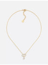 Petit CD Crystals Necklace Gold - DIOR - BALAAN 2