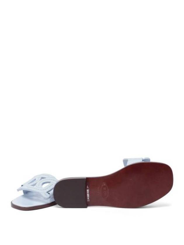 Women's Catena Slippers Light Blue - TOD'S - BALAAN 6