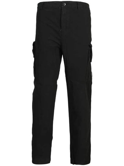 11Th Anniversary Lens Wappen Pocket Straight Pants Black - CP COMPANY - BALAAN 2