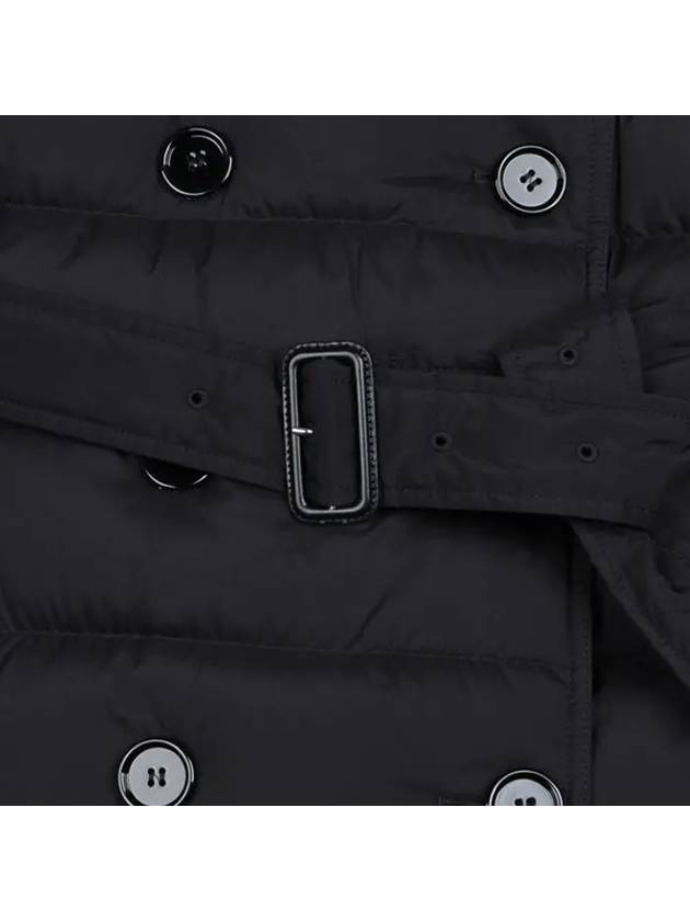 Arniston Long Down Padded Jacket Black - BURBERRY - BALAAN 5