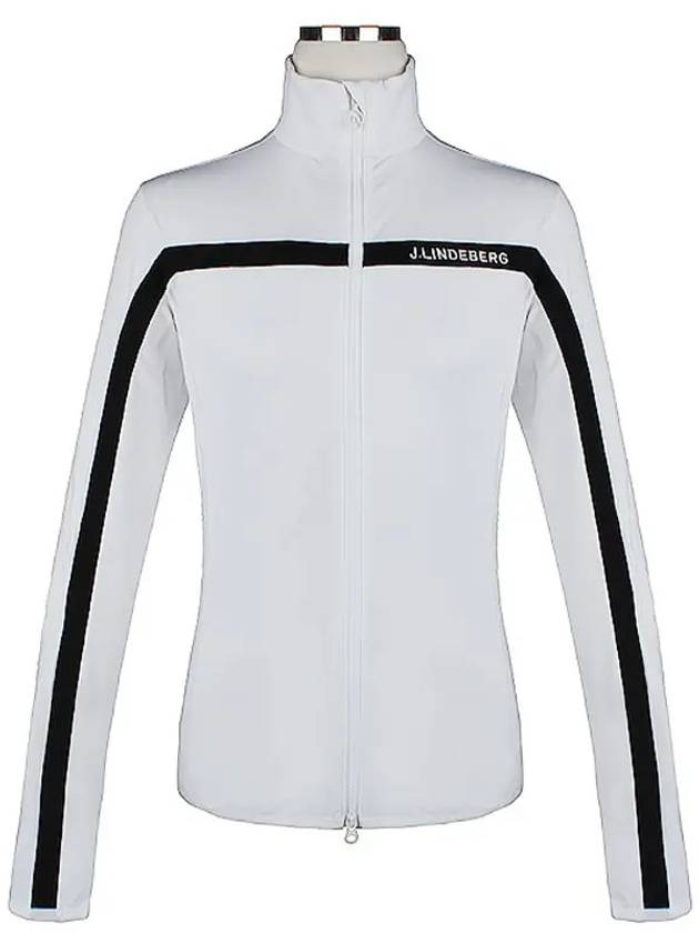 Janice Full Zip-up Jacket White - J.LINDEBERG - BALAAN 3