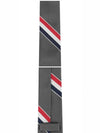 Grosgrain Stripe Classic Tie Grey - THOM BROWNE - BALAAN 4