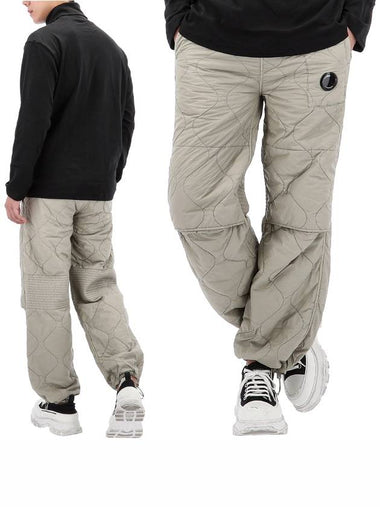 Diagonal Raised Quilted Jogger Pants 17CMSP183A 327 - CP COMPANY - BALAAN 1