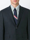 Grosgrain Stripe Classic Tie Navy - THOM BROWNE - BALAAN 4