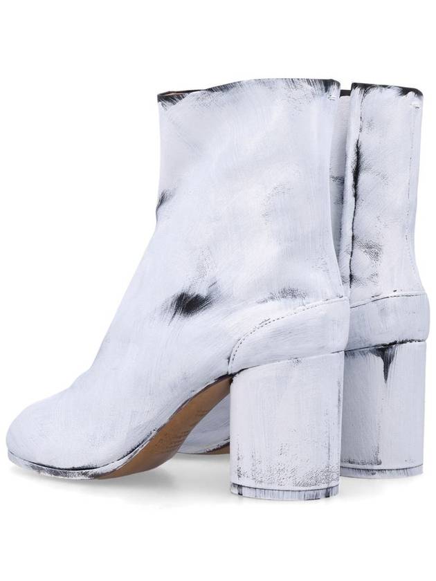 Paint Tabi Ankle Middle Boots White - MAISON MARGIELA - BALAAN 5