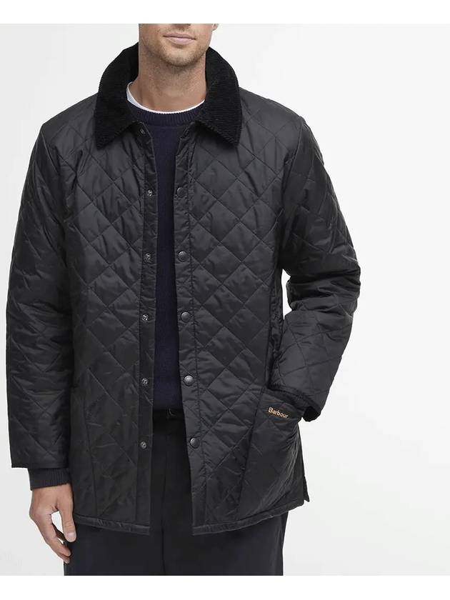 Riddesdale Quilted Jacket Black - BARBOUR - BALAAN 3