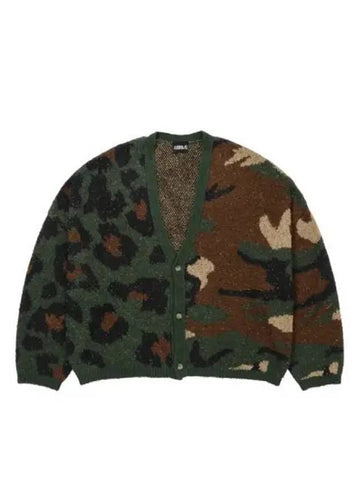 Camouflage Leopard Cardigan Khaki - AJOBYAJO - BALAAN 1