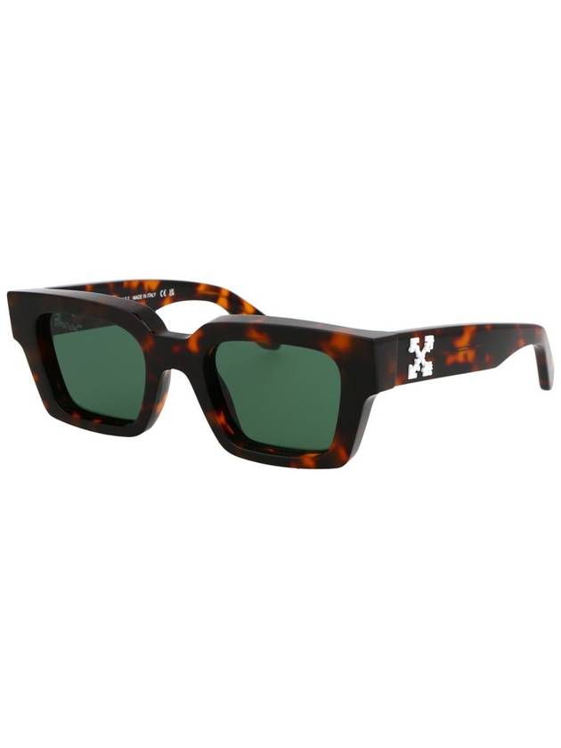 Eyewear Virgil Square Frame Sunglasses Green - OFF WHITE - BALAAN 3