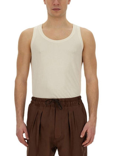 Short Sleeve T-Shirt JCN003JMV016S24AW004 Beige - TOM FORD - BALAAN 2