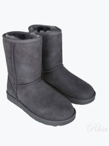 1016223 Gray Classic Short 2 Boots - UGG - BALAAN 1