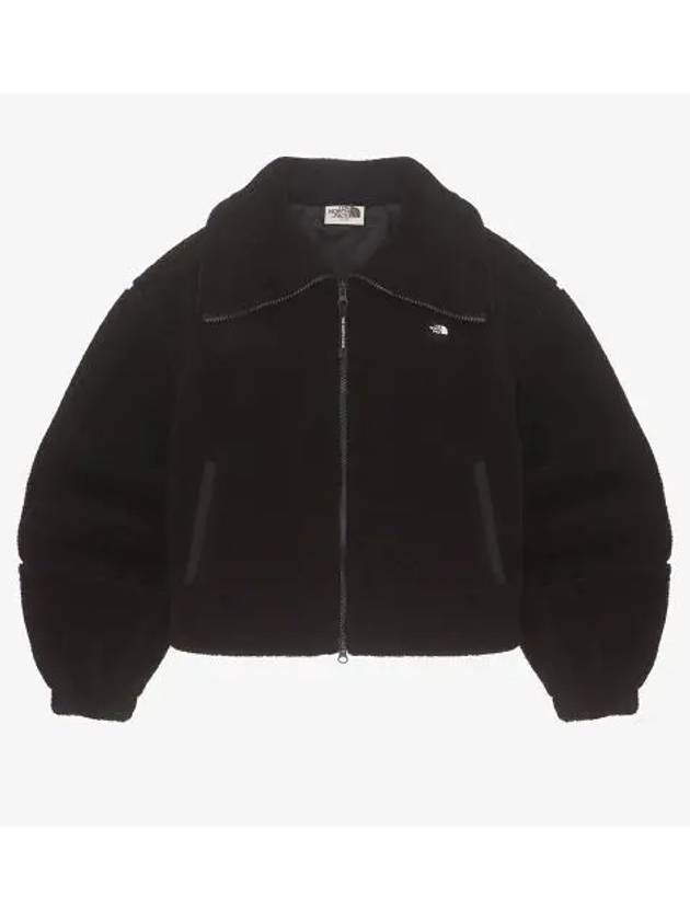 The North Face NJ4FQ80K White Label Women s New Puppy Fleece Jacket - THE NORTH FACE - BALAAN 1