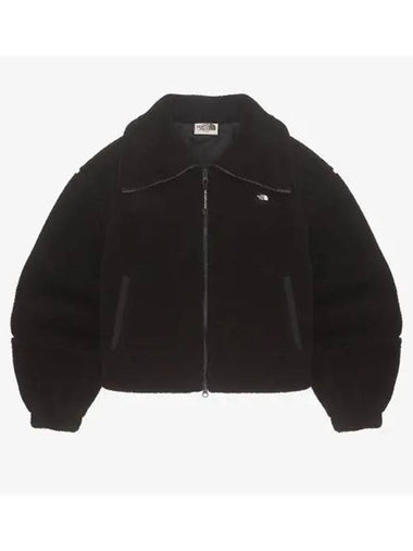 The North Face NJ4FQ80K White Label Women s New Puppy Fleece Jacket - THE NORTH FACE - BALAAN 1