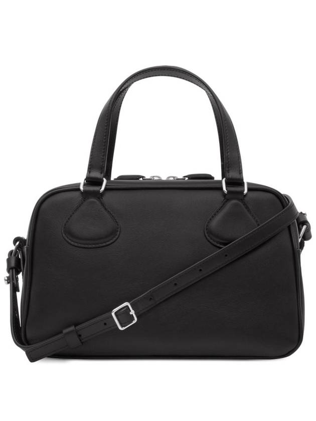 Reedition Bowling Leather Tote Bag Black - COURREGES - BALAAN 4