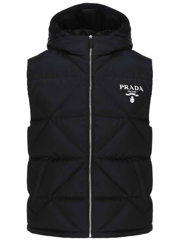 Re-Nylon Down Vest Black - PRADA - BALAAN 2