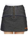 Women's Second Jersey Skirt Black - HORN GARMENT - BALAAN 7