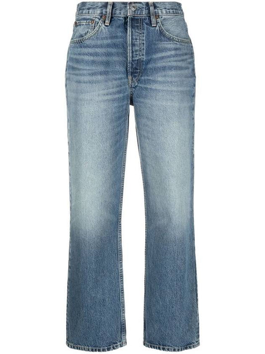 Women's Low Slung Denim Jeans 141 03W90LSCRCO VP Blue BPG - RE/DONE - BALAAN 1