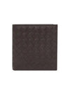 Intrecciato Small Folder Half Wallet Brown - BOTTEGA VENETA - BALAAN 2