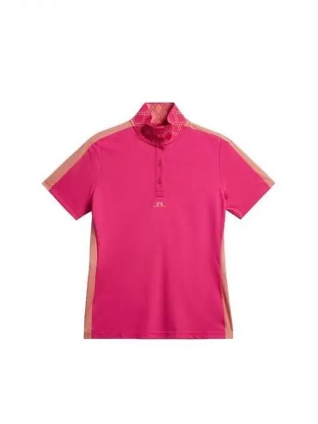 Golf Women s Pip Polo Shirt T Fuchsia Purple GWJT09010 Q116 Domestic Product GR5Y24061209664 - J.LINDEBERG - BALAAN 1