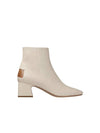 Four Stitch Decotique Ankle Middle Boots White - MAISON MARGIELA - BALAAN 1